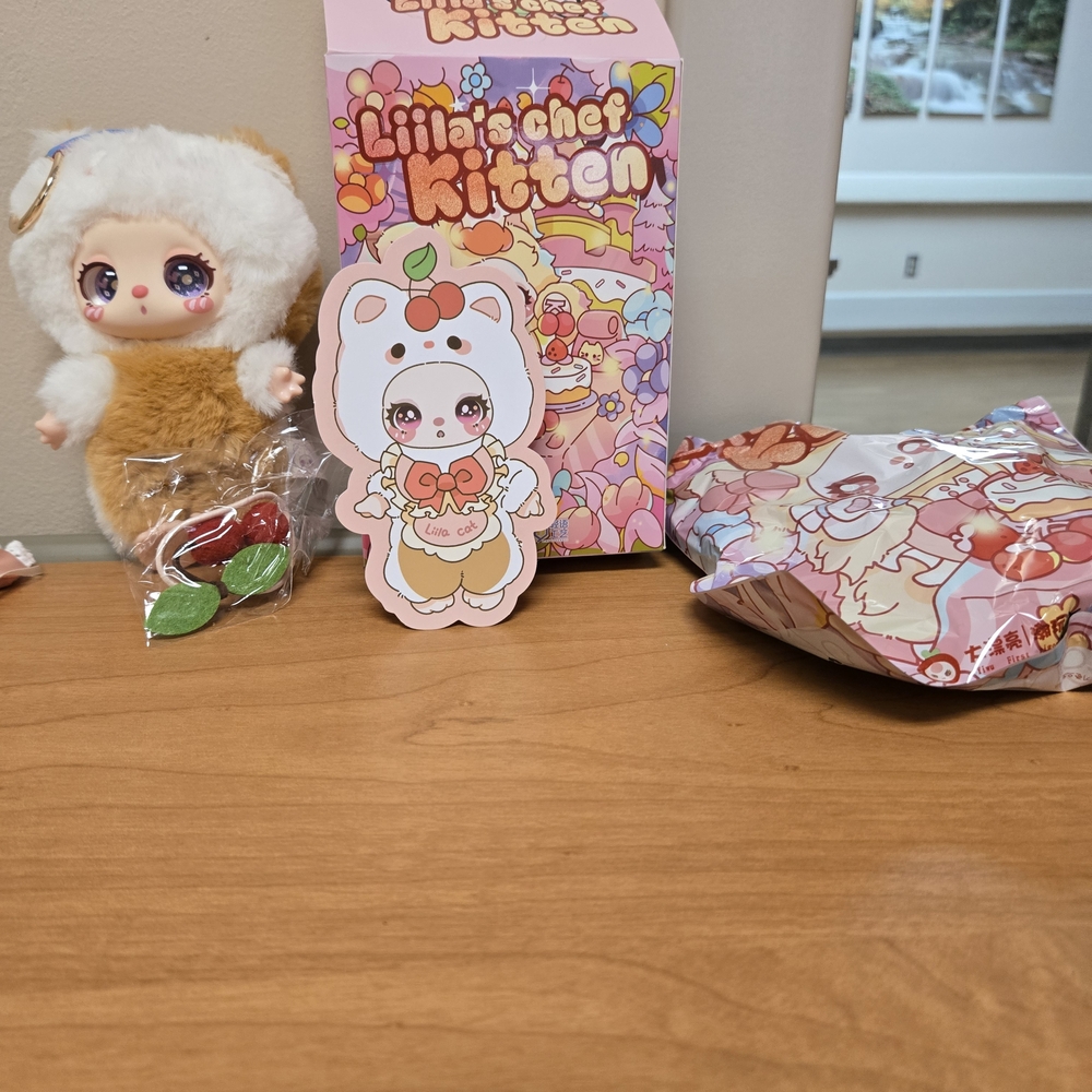 Plush Toy - Brown and White